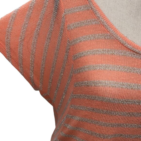 Splendid Small Sparkly Knit Sweater Top - Picture 2 of 6